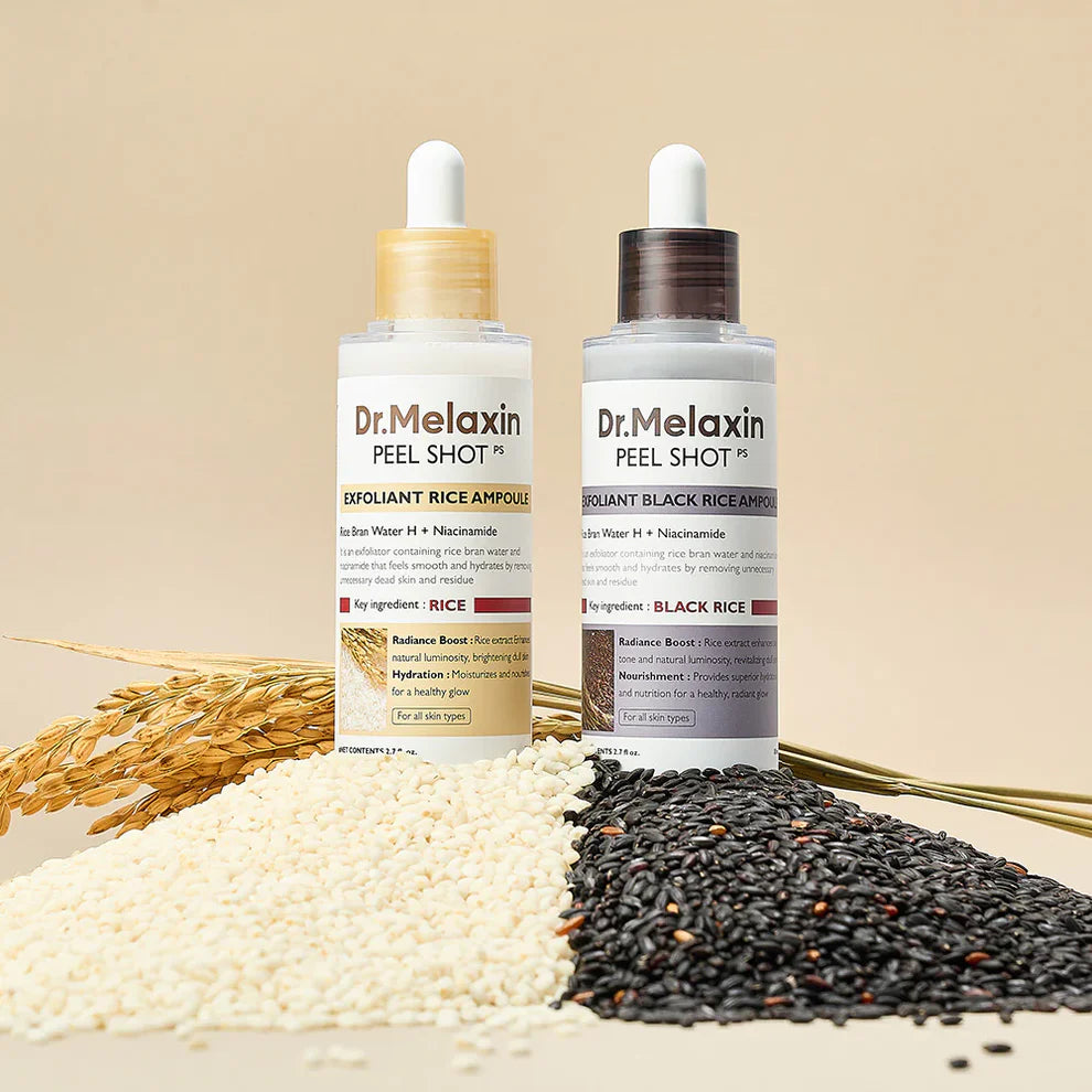 Combo Serum exfoliante suave 30ml + Serum hidratante 30ml para una piel luminosa y fresca sin irritación 🎁 Solo por hoy con 50% DCTO
