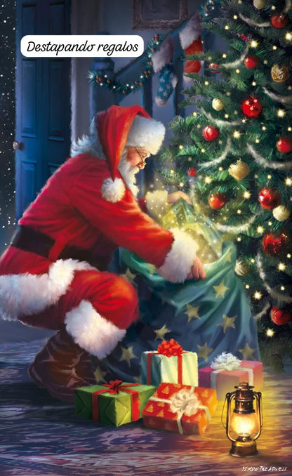 Fundas Navideñas ultra HD Para Puerta 2M X 1M Transforma tu puerta en segundos y dale a tu hogar el espíritu navideño que se merece 🎁 Últimos días con precio de lanzamiento