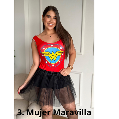 Body sublimado talla única edición Halloween ⭐ Comodidad y diseño garantizado