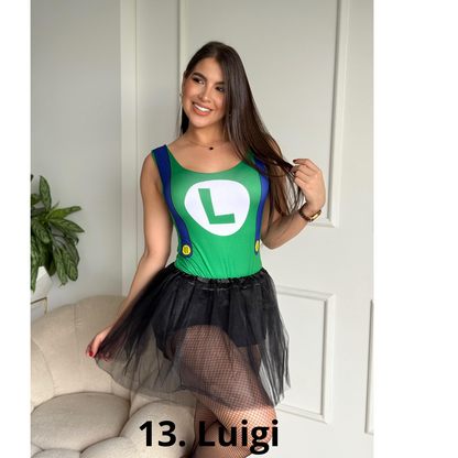 Body sublimado talla única edición Halloween ⭐ Comodidad y diseño garantizado