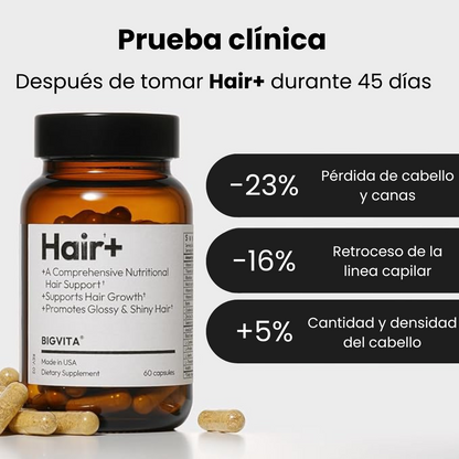 Suplemento en capsulas X60 unidades para el crecimiento y fortalecimiento del cabello - Resultados a partir del segundo mes - Solo por hoy con 50% de descuento