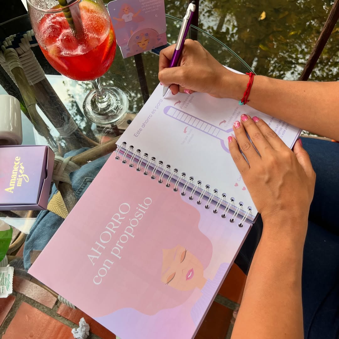 GUÍA AMANECE MI SER - FINANZAS, HÁBITOS Y PROPÓSITO 🎁SOLO POR HOY TE OBSEQUIAMOS 40 TARJETAS CON PORTATARJETAS