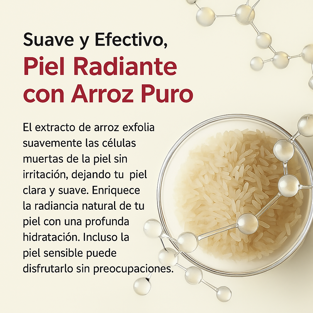 Combo Serum exfoliante suave 30ml + Serum hidratante 30ml para una piel luminosa y fresca sin irritación 🎁 Solo por hoy con 50% DCTO
