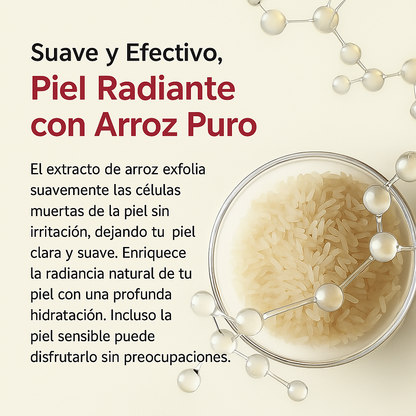 Combo Serum exfoliante suave 30ml + Serum hidratante 30ml para una piel luminosa y fresca sin irritación 🎁 Solo por hoy con 50% DCTO
